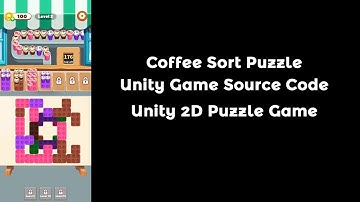 Coffee Sort Puzzle - Unity Sorting Game | Unity 2D Puzzle Game Template | 2D Game Unity