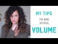 How to get Natural Volume on Fine Wavy to Curly Hair