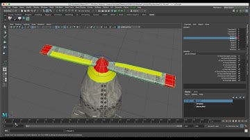 Animate prop in Maya