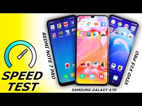 Video Samsung Galaxy A70 vs Vivo V15 Pro vs Redmi Note 7 Pro... - youtube
