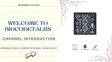 Welcome to BioCodeTalks | Computational Biology Simplified 🧬