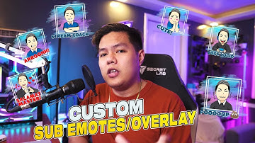 How To Make Facebook Gaming//Twitch Emotes, Gaming Logo, Webcam Overlay Quick and Easy