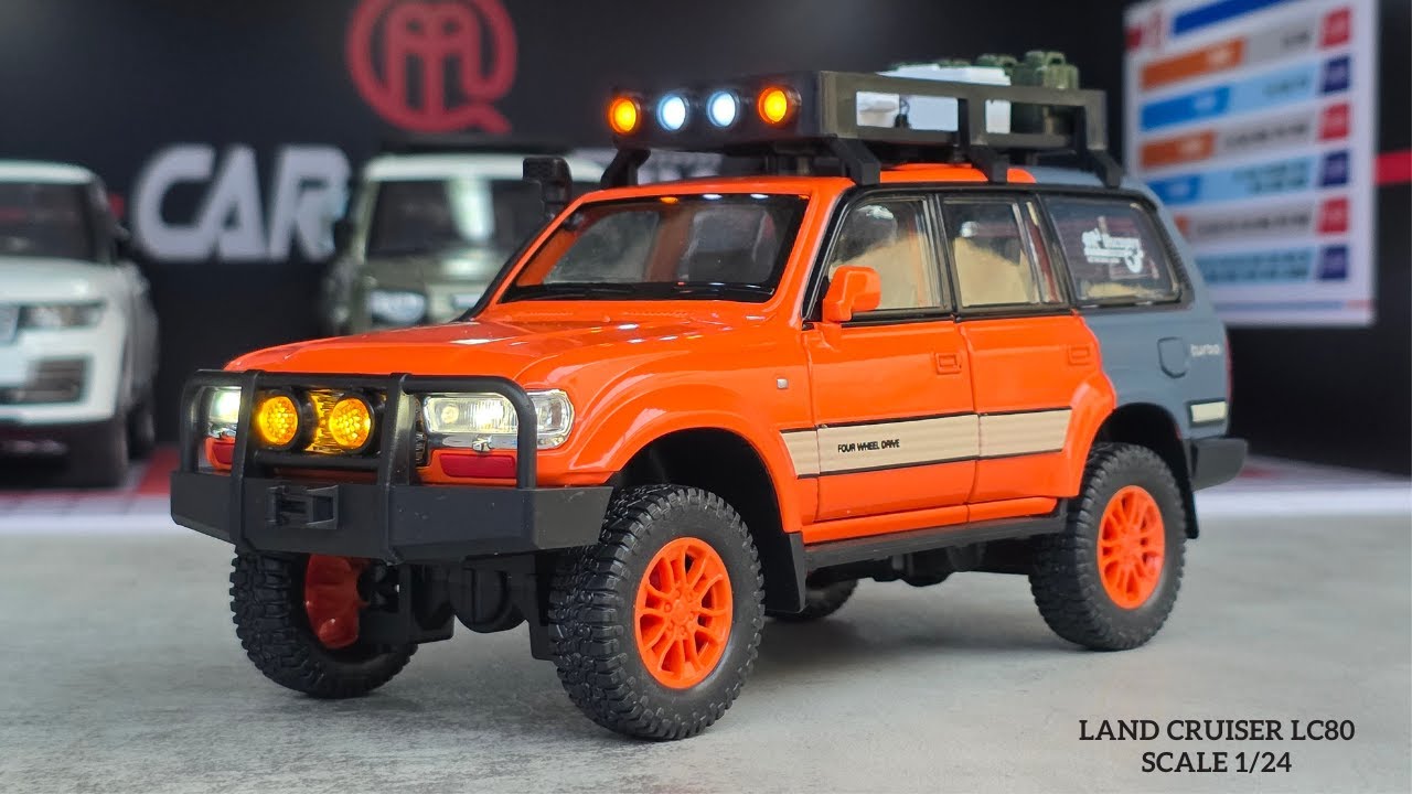 自動車 Tamiya Toyota Land Cruiser 80 1/24 TAMIYA TOYOTA LAND CRUISER 80 VX LIMITED 4X4 MODEL KIT 1:24
