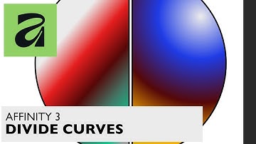 AFFINITY 3 DIVIDE Vector Curves | How To Canva