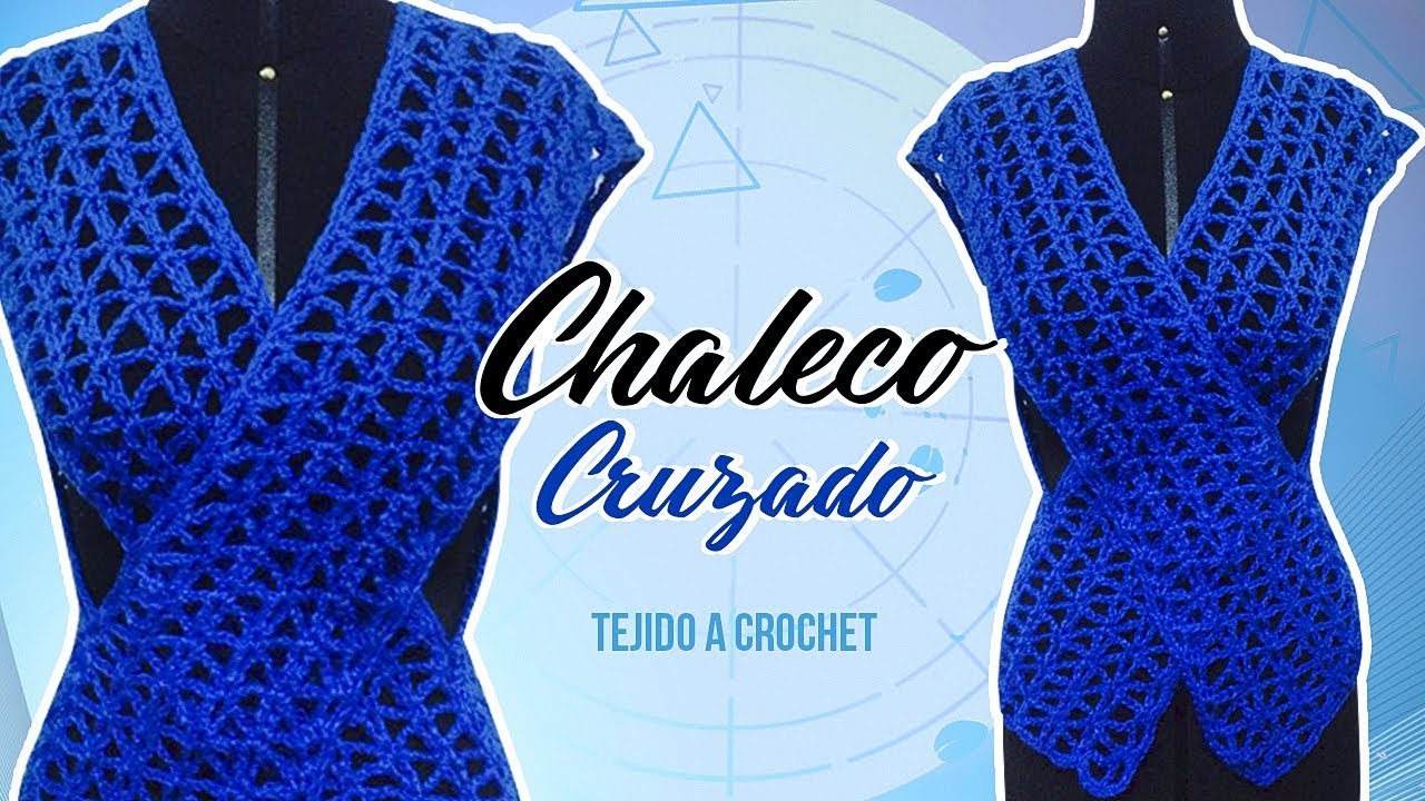 Chaleco mujer cruzado