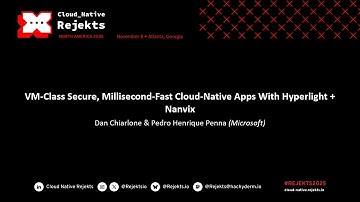 VM-Class Secure, Millisecond-Fast Cloud-Native Apps With Hyperlight + Nanvix
