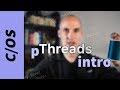 How to create and join threads in C (pthreads).