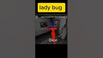 Lady bug & granny 🐞 || lady bug killed Granny|| granny horror|| #music#viral #subscribe