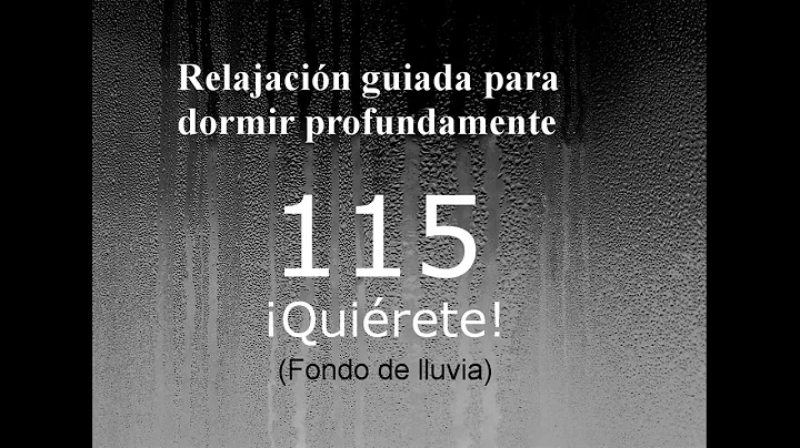 RELAJACION PARA DORMIR - 115 - Quirete. Fondo de l...