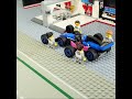 LEGO City F1 Garage.  Racing and pit stop.  #lego #legocity #toyscomealive #legobuild #f1racing