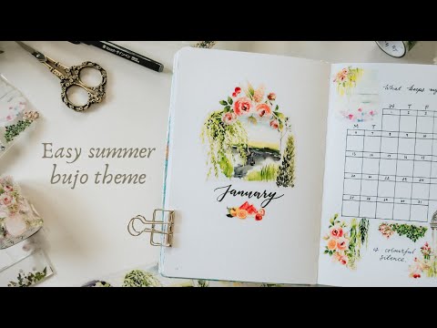 January Bullet Journal