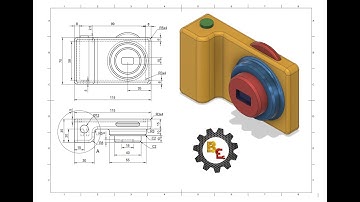 How to create and Design  Camera in Fusion 360 | WORLD SKILL CAMERA MODEL | Fusion 360 Tutorial