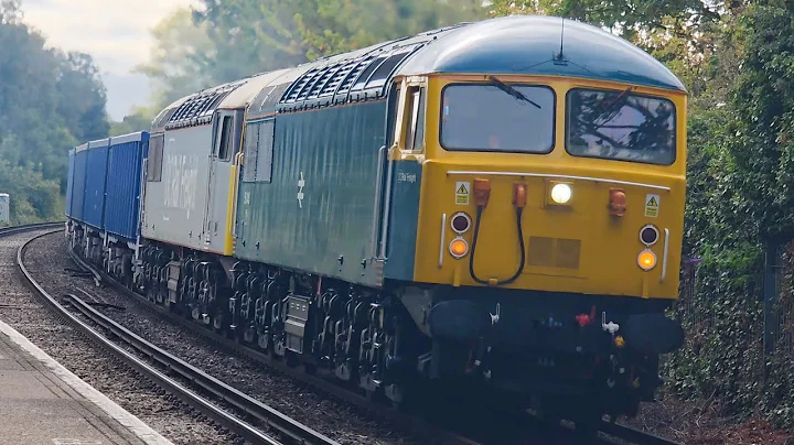 56045 + 56103 DC Rail Freight 6Y20 Northfleet station, 18.09.2025