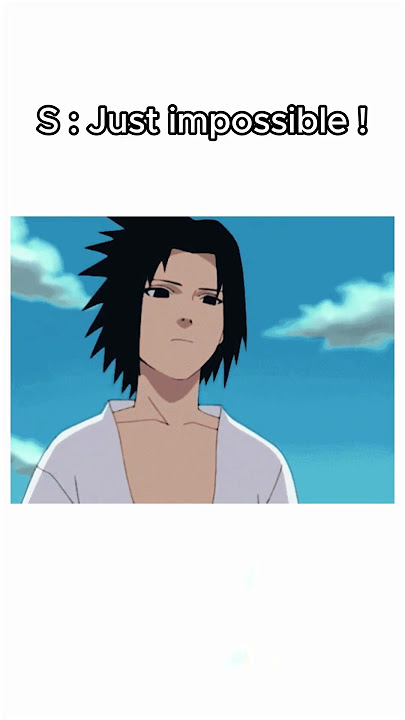 really Sasuke ? stop lying ! #sasuke #sakura #sasusaku #naruto