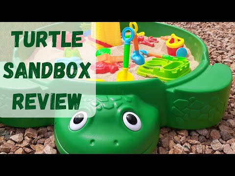 Vídeo: Revisão de Little Tikes Turtle Sandpit