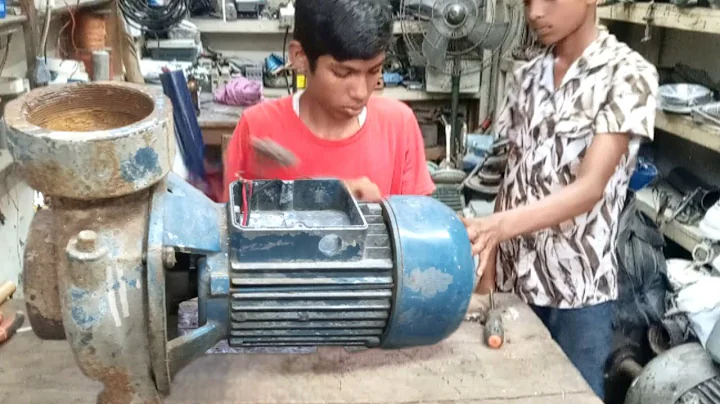 Single phase motor winding | How to rewinding electric motor all information in one video