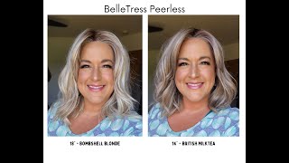 BelleTress PEERLESS in TWO NEW sizes | 18' in Butterbeer Blonde,  14' in British Milktea (plus 22')