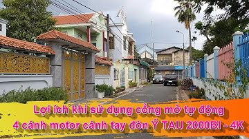 Lợi ích khi sử dụng cổng mở tự động tại Trảng Bom - Đồng Nai | Cơ khí xây Dựng Vũ Khanh