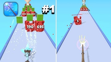 Wand Evolution - New Release - Hyper Hybrid Casual - Gameplay Walkthrough (iOS & Android)