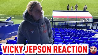 'Very Happy With My Players But Not With The Scoreline' | Vicky Jepson Match Reaction