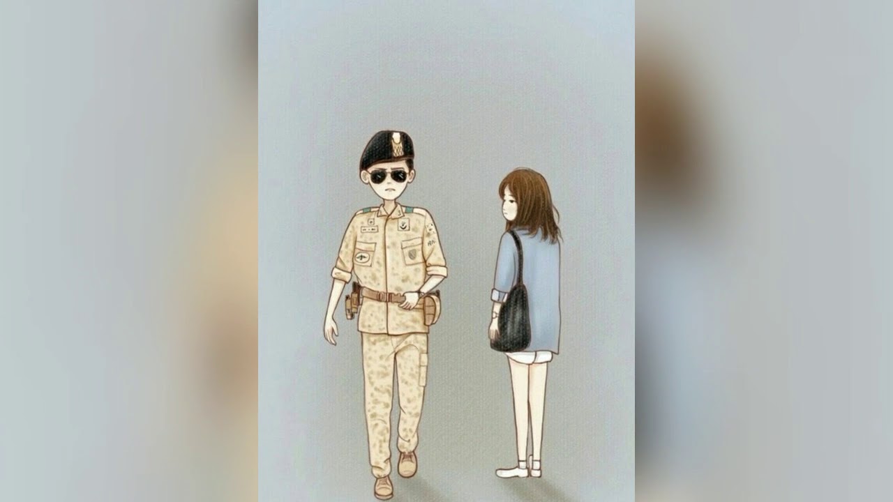 21 Gambar  Kartun  Drama Korea  Descendants  Of The Sun  