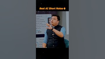 Best AI Short Notes by nv sir🔥💯#shorts #motionkota #nvsir #motivation