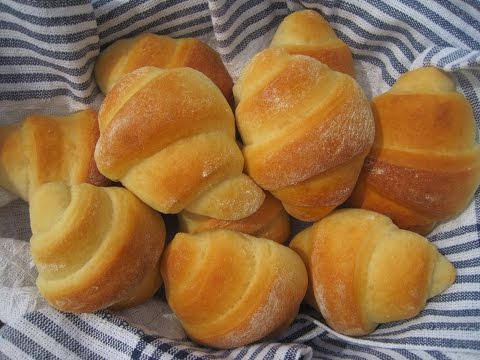 YEAST CRESCENT ROLLS - How to make CRESCENT ROLLS Recipe