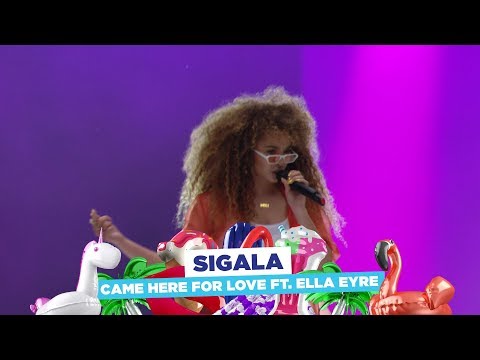 Sigala - ‘Came Here For Love Feat Ella Eyre’ (live At Capital’s Summertime Ball 2018)