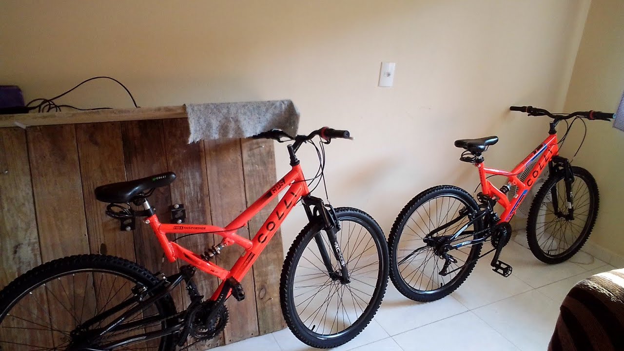 Bicicleta Colli GPS Aro-20 Com Dupla Suspensão, 36 Raias e 21