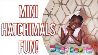 Mini toy fun with Hatchimals!