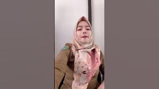 hijab live tante gemini cantik gunung gede | hijab style mempesona