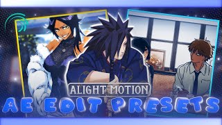 🔥 TOP 5 PREMIUM AE EDIT PRESETS | ALIGHT MOTION 🔥