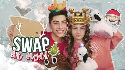 SWAP DE NOEL AVEC MA SOEUR !