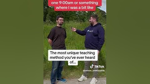 Students share countless reasons why classes are engaging & unmissable, but this is truly unique…