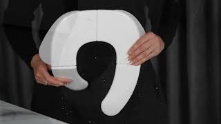 🐶 Puppy-Shaped Foldable Baby Potty Seat: Potty Training Made Fun! (J)