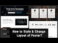 How to style & change layout of footer in HubSpot CMS theme Pennyblack Templates