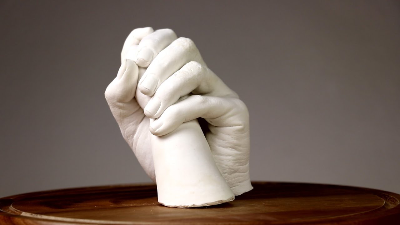 Create A Unique Keepsake With Our 3d Diy Plaster Statue Hand - Temu