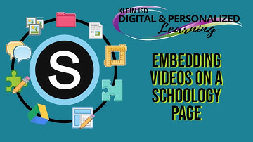 Embedding Videos on a Schoology Page