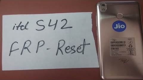 Itel S42 FRP Remove :: FRP Remove With umt