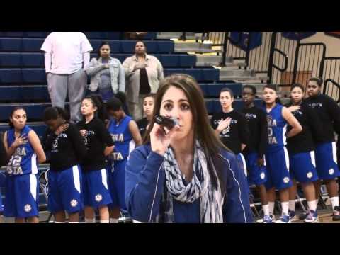 Riley Altschul singing The Star Spangled Banner 2-...