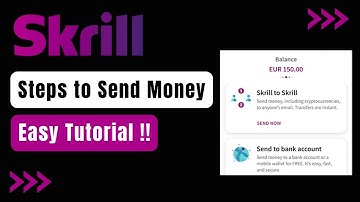 Skrill - How to Send Money !