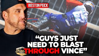 Weston Peick on Vince Friese: 