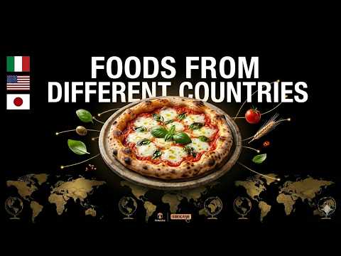 Famous Foods From Different Countries Around the World Global Food Guide