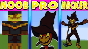 Minecraft Pixel Battle NOOB vs PRO vs HACKER FNF Zardy