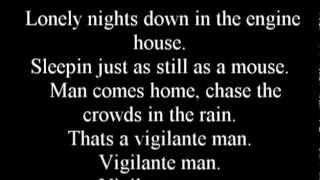 Nazareth - Vigilante man (lyrics)