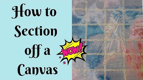 How to Section off a Canvas With Washi Tape  #DiamondPainting #Diamondart