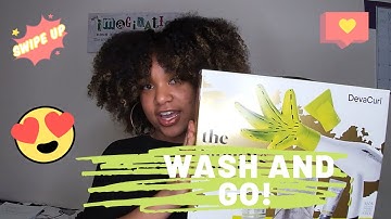 #DevaCurl Wash and Go For the First Time!