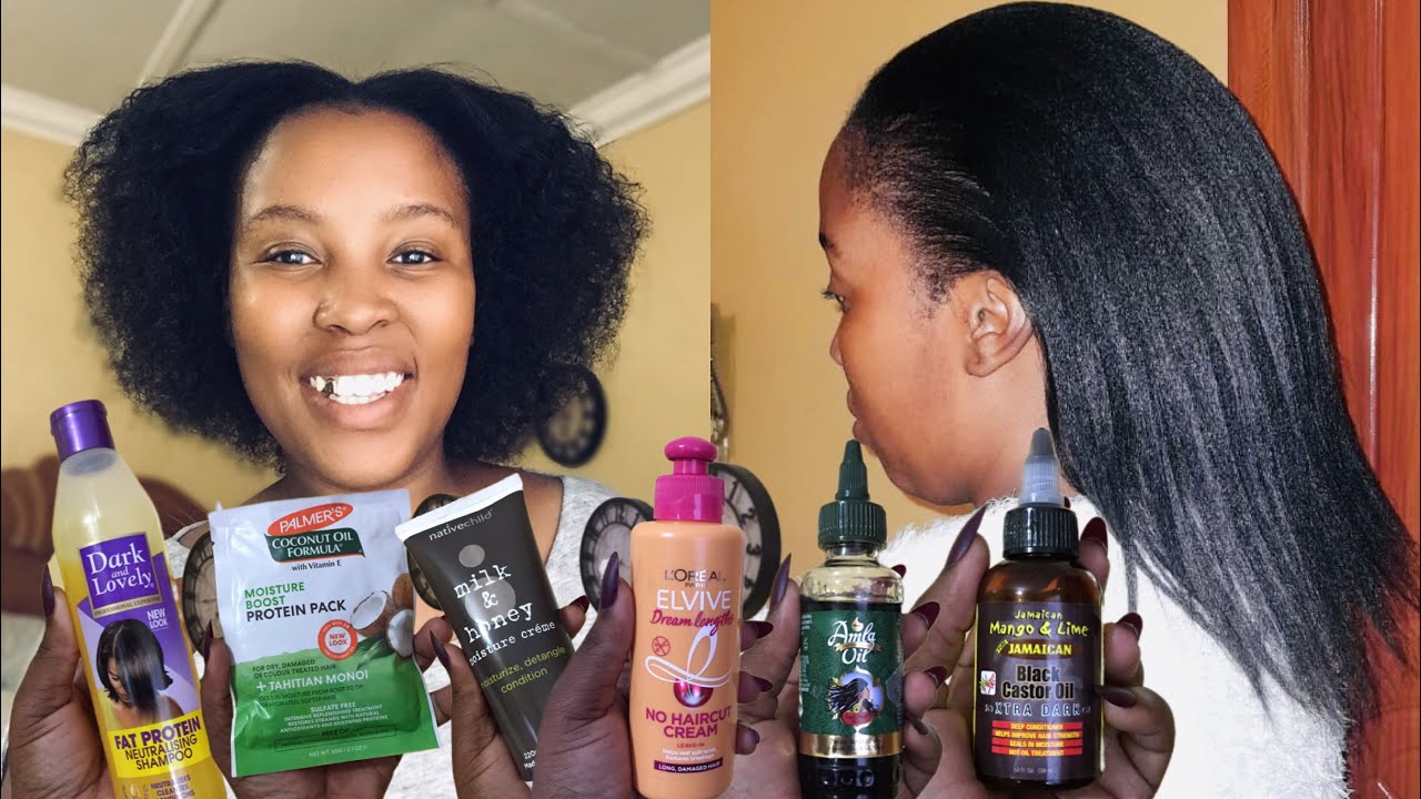 Relaxed hair wash day: for dry/breaking hair | doing a bit of damage control