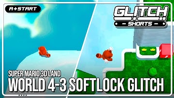 Crouch Walking Off This Cloud Breaks The Game - Glitch Shorts (Super Mario 3D Land)