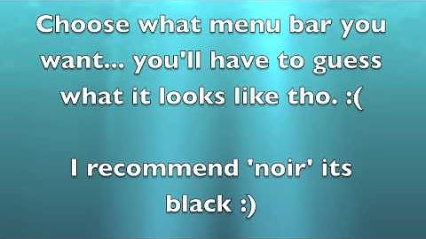 Customize Snow Leopard Menu Bar